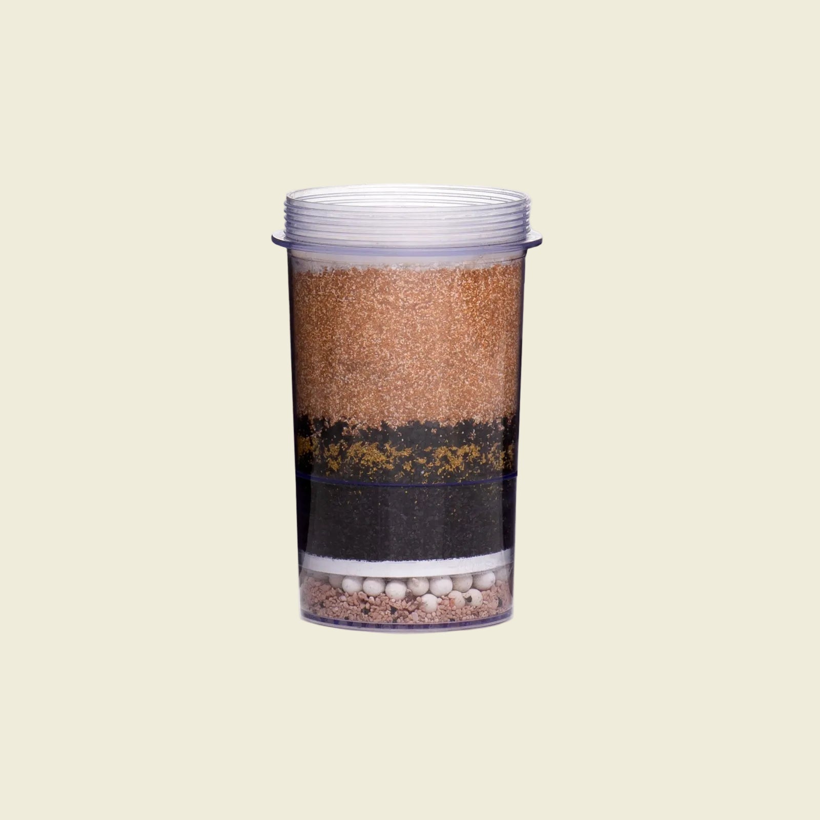 The Santevia Gravity Water System's default filter is the Fluoride Filter#filter-type_fluoride-removal-filter