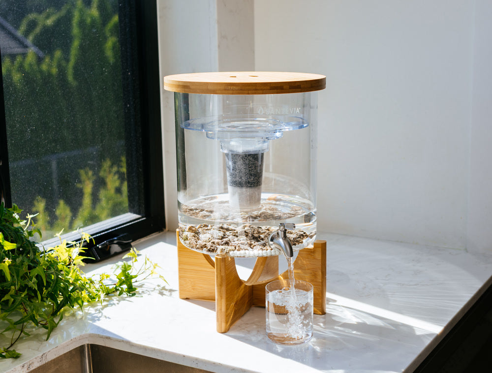 Glass Countertop Filtration