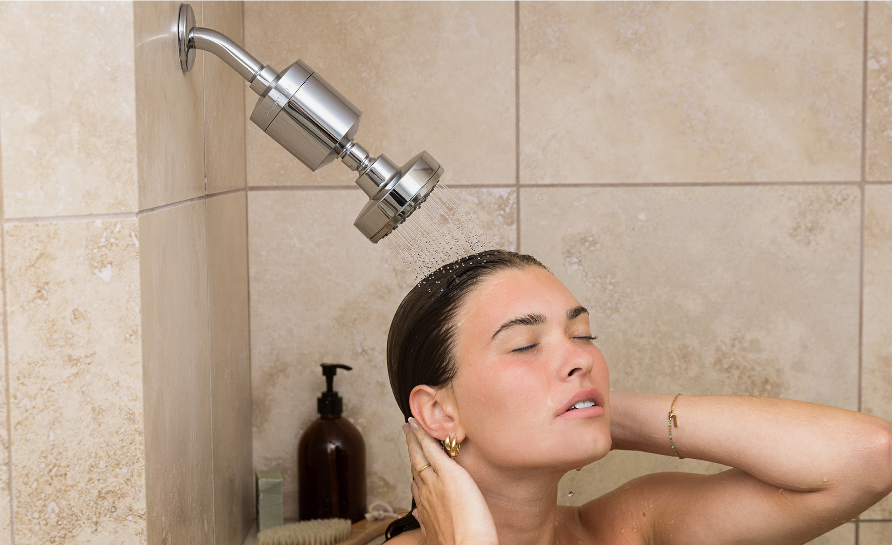 A Better Shower for Skin and Hair